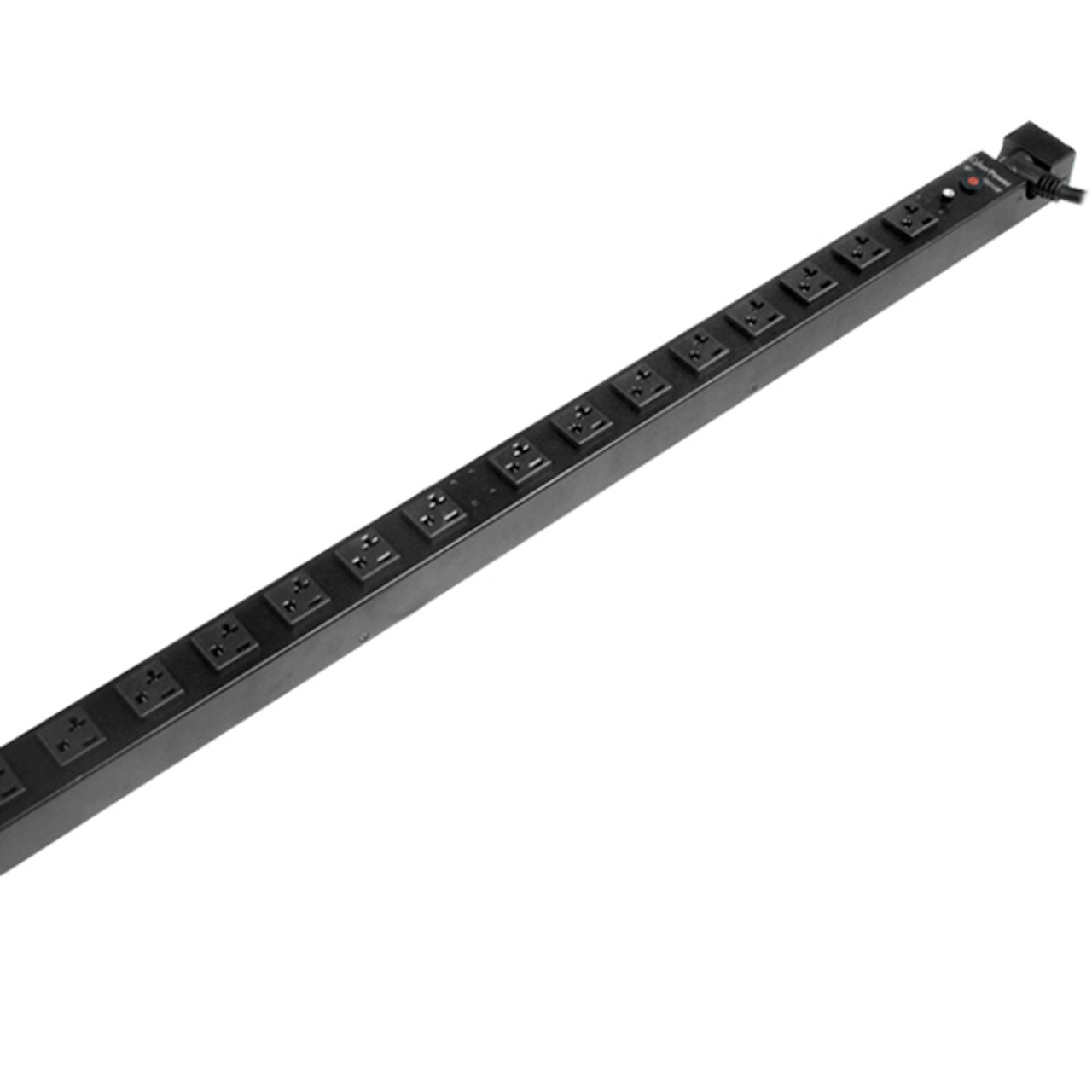 Cyberpower PDU20BVT28F Black Power Distribution Unit with 28 AC Outlets for Server Racks