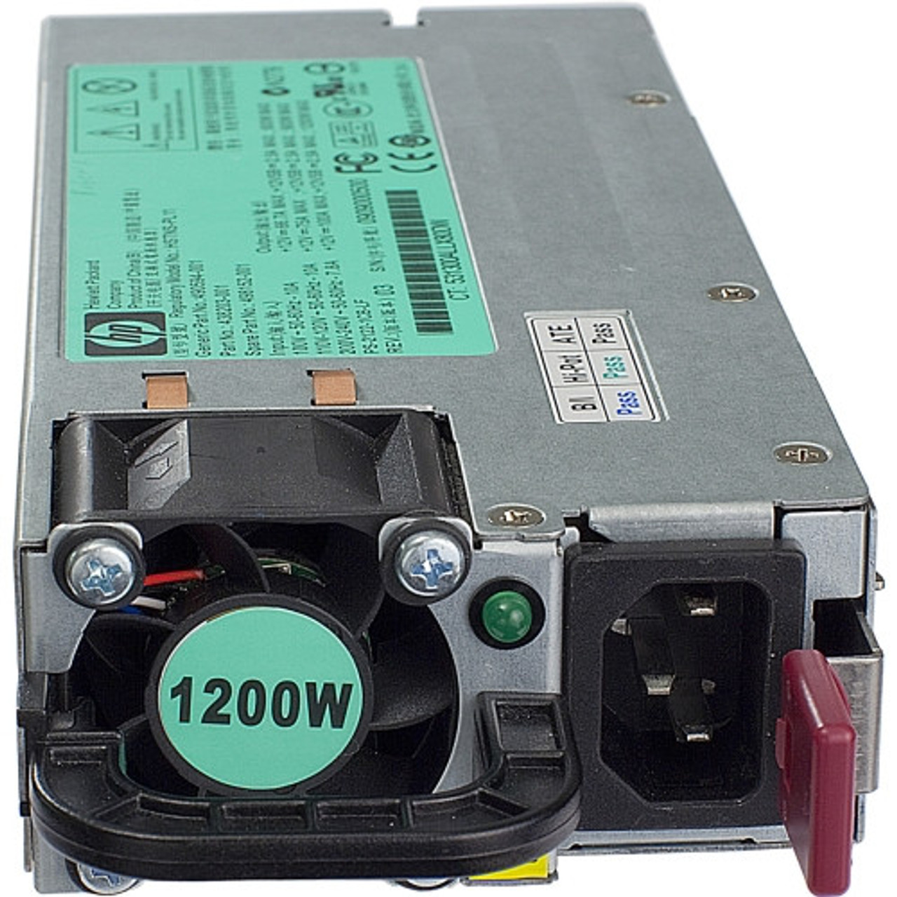 HP 500172-B21#0D1 1200W AC Power Supply compatible with ProLiant DL360p Gen8 servers