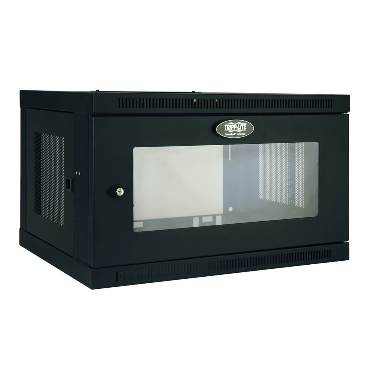 Tripp Lite SRW6UG Wall Mounted Rack Cabinet in Black for Server Storage