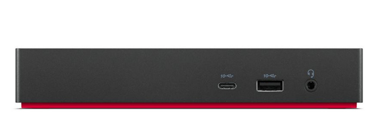 Lenovo notebook dock USB 3.2 Gen 1 Type-C Black for 40B50090US