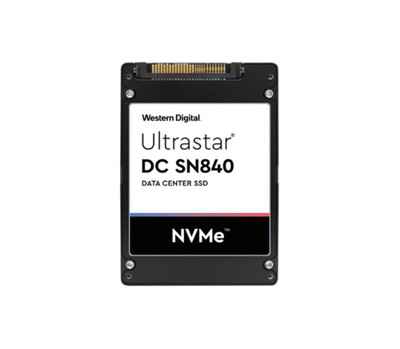 Western Digital Ultrastar DC SN840 1.92TB PCIe NVMe SSD U.2 2.5 - TCG Ruby Encryption - Compatible with Servers