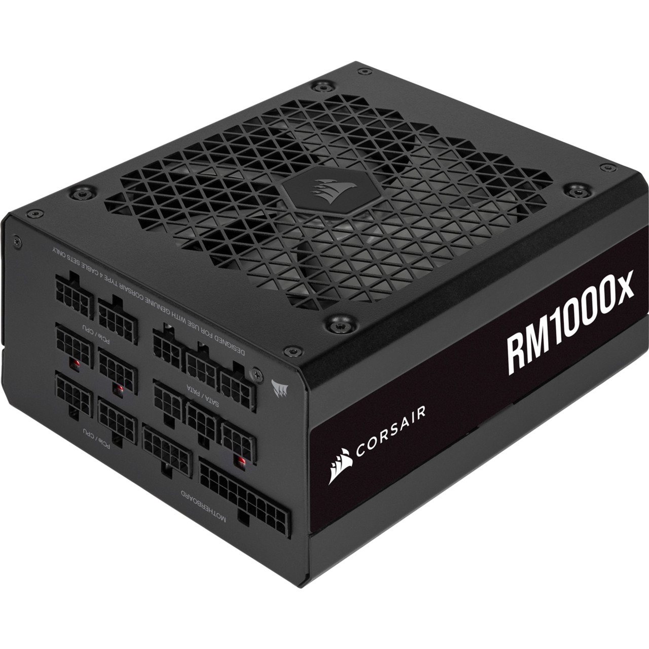 Corsair RM1000x 1000W Power Supply Unit for ATX Black | Compatible with 20+4 Pin ATX | Mounted in Server Rack