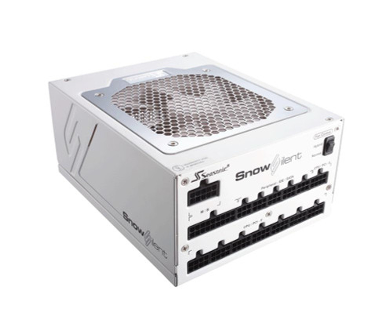 Sea Sonic Electronics Co Snow Silent 1050W Power Supply for ATX12V 80 Plus Platinum - SS-1050XP3-SNOWSILENT
