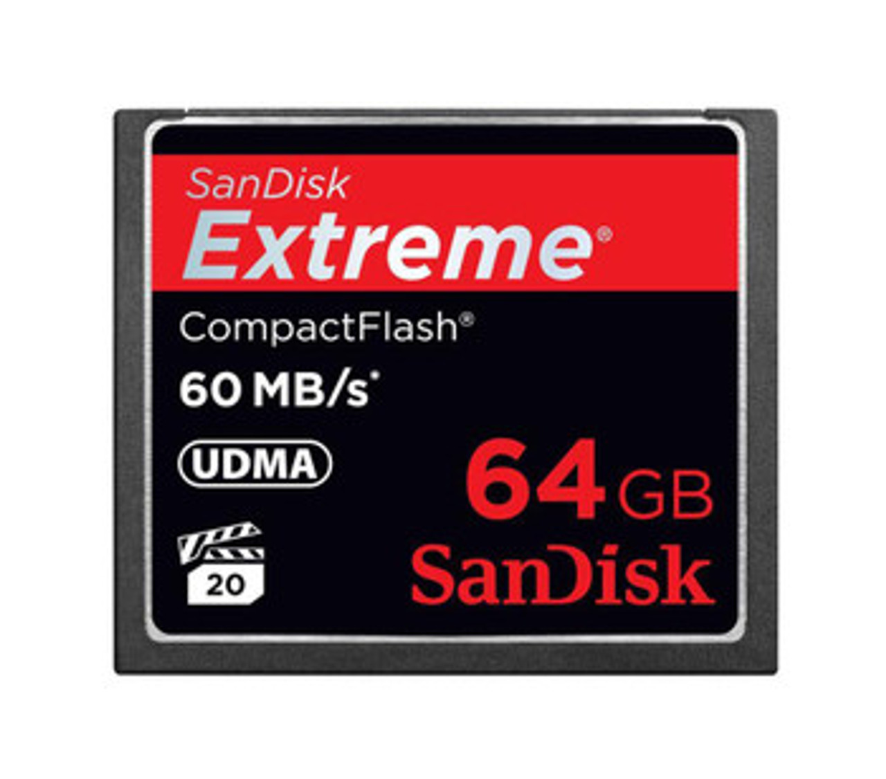 Sandisk Extreme 64Gb Compactflash Memory Card for ProLiant DL360p Gen8 servers