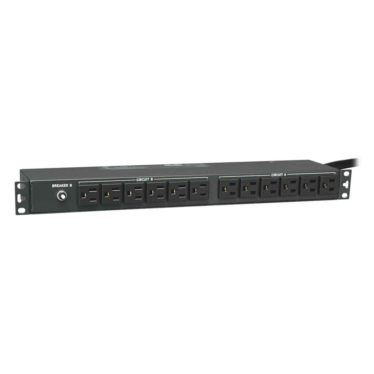 Tripp Lite PDU2430 Power Distribution Unit 24 AC Outlets 1U Black - Compatible with Server Racks