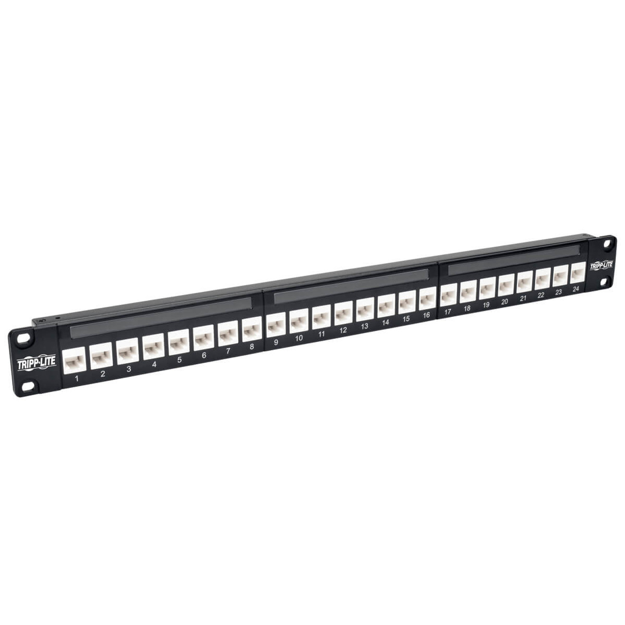 Tripp Lite N254-024-6A 1U Patch Panel for Networking Racks