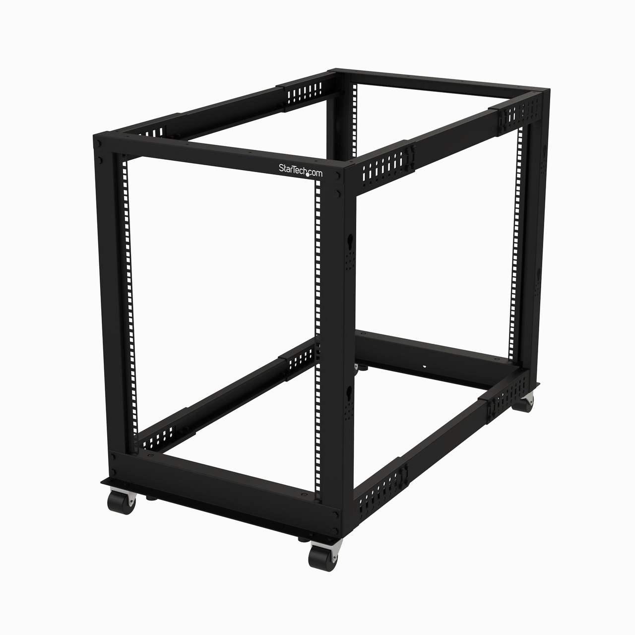 StarTech.com 15U Freestanding Black Rack Cabinet for 4POSTRACK15U Servers