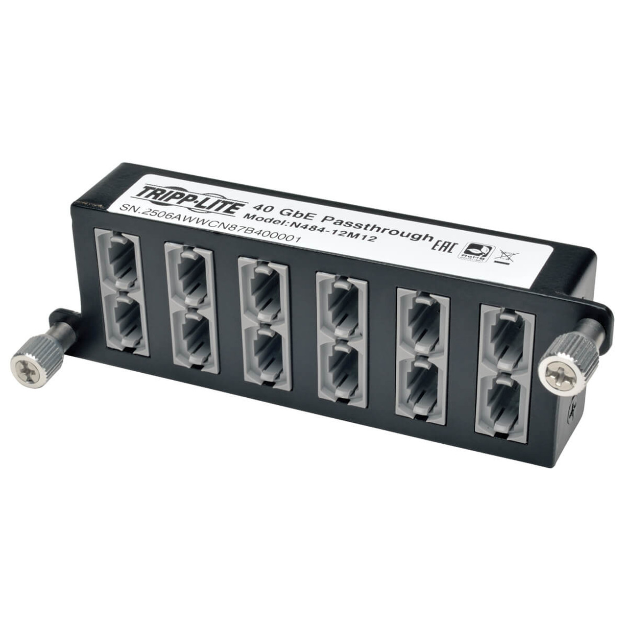 Tripp Lite N484-12M12 Patch Panel for Network Cabling