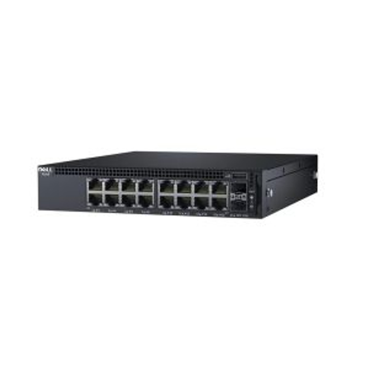 Dell X1018P 16-Port 1GbE PoE Network Switch with 2 SFP Ports - Ideal for Small Business Networks