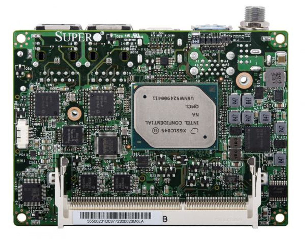 Supermicro A2SAP-E BGA 1296 Pico ITX motherboard compatible with small form factor systems