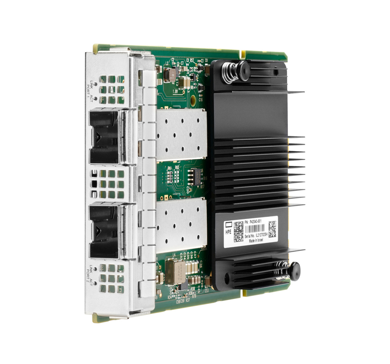 HPE Mellanox MCX631432AS-ADAI 10/25Gb 2-port SFP28 OCP3 Internal Ethernet/Fiber card for ProLiant DL servers