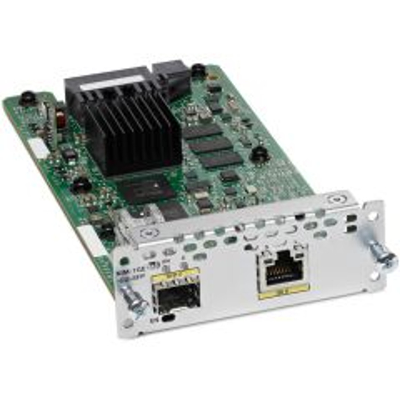 CISCO NIM-1GE-CU-SFP= WAN Network Interface Module Expansion Module - Compatible with Cisco routers and switches.