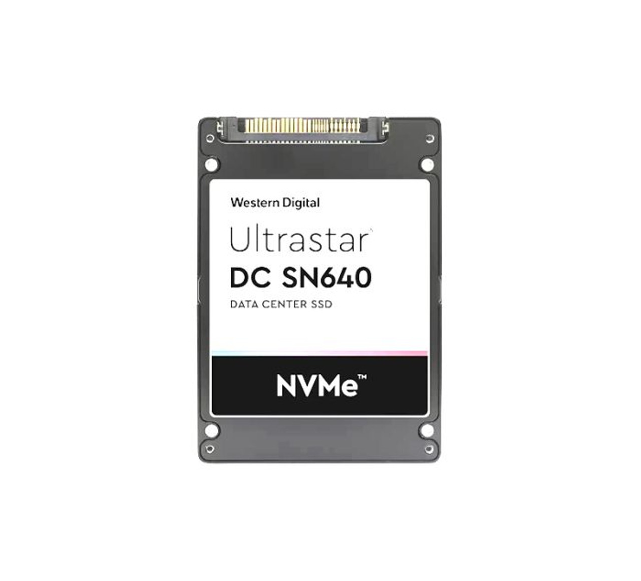 Western Digital Ultrastar DC SN640 7.68TB PCIe NVMe SSD for U.2 Servers