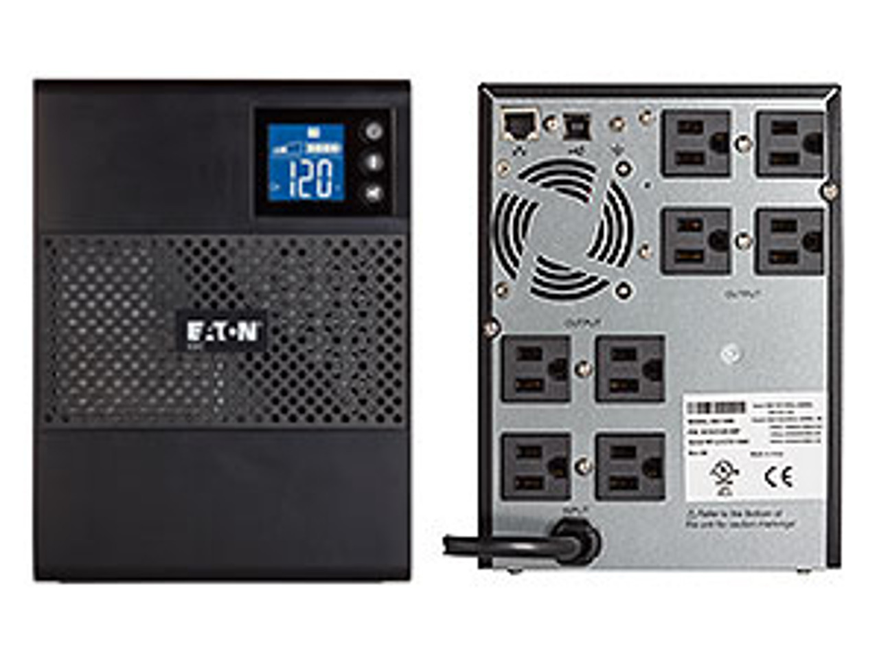 Eaton 5SC1000 Uninterruptible Power Supply UPS 1kVA 700W 8 AC Outlets