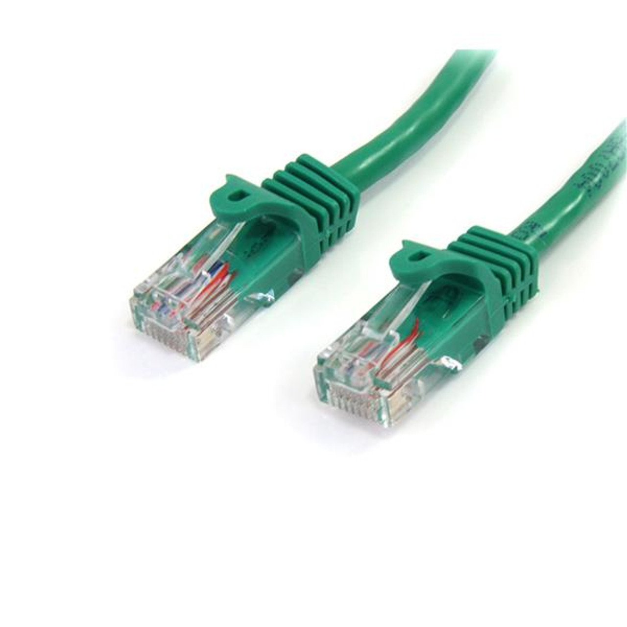 StarTech.com 25 ft Green Snagless Cat5e UTP Patch Cable for Networking - 45PATCH25GN