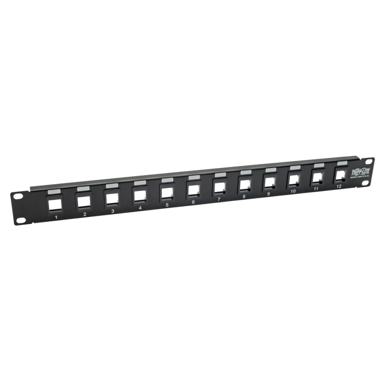 Tripp Lite N062-012-KJ 1U Patch Panel for Network Cabling