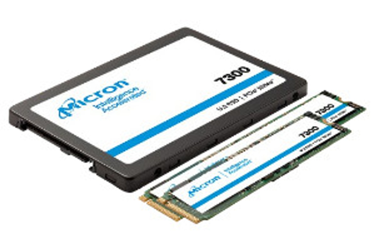 Micron 7300 Pro 7680 GB PCIe 3.0 3D TLC NAND NVMe SSD for Data Centers