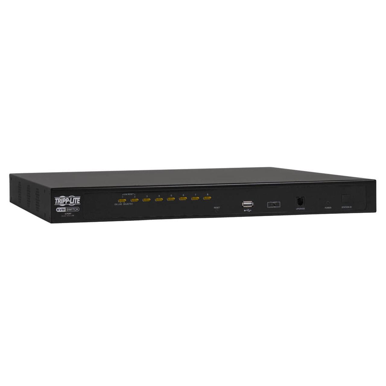 Tripp Lite B022-U08 KVM Switch Rack Mounting Black - Compatible with server racks