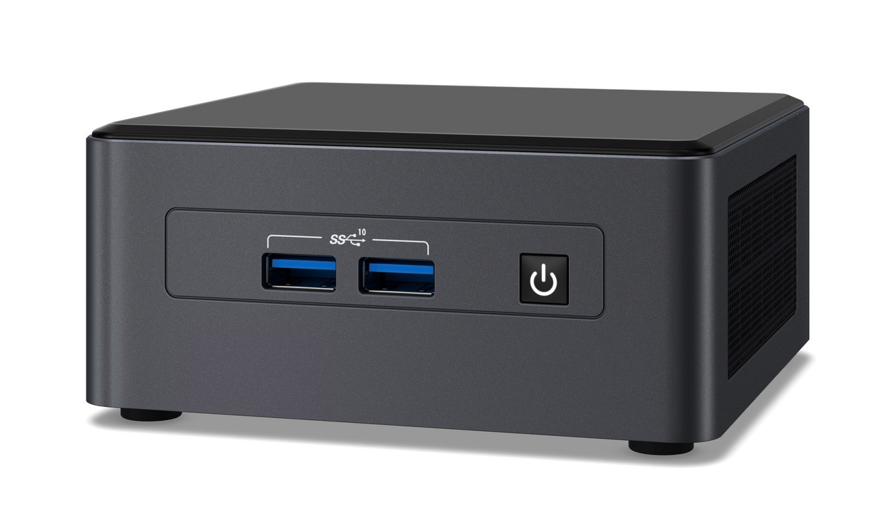 Intel NUC 11 Pro UCFF Black i3-1115G4 compact desktop computer compatible with business settings