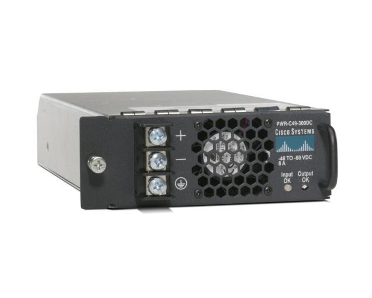 Cisco Catalyst 4900 300-Watt DC Power Supply compatible with Pwr-C49-300Dc=, for servers