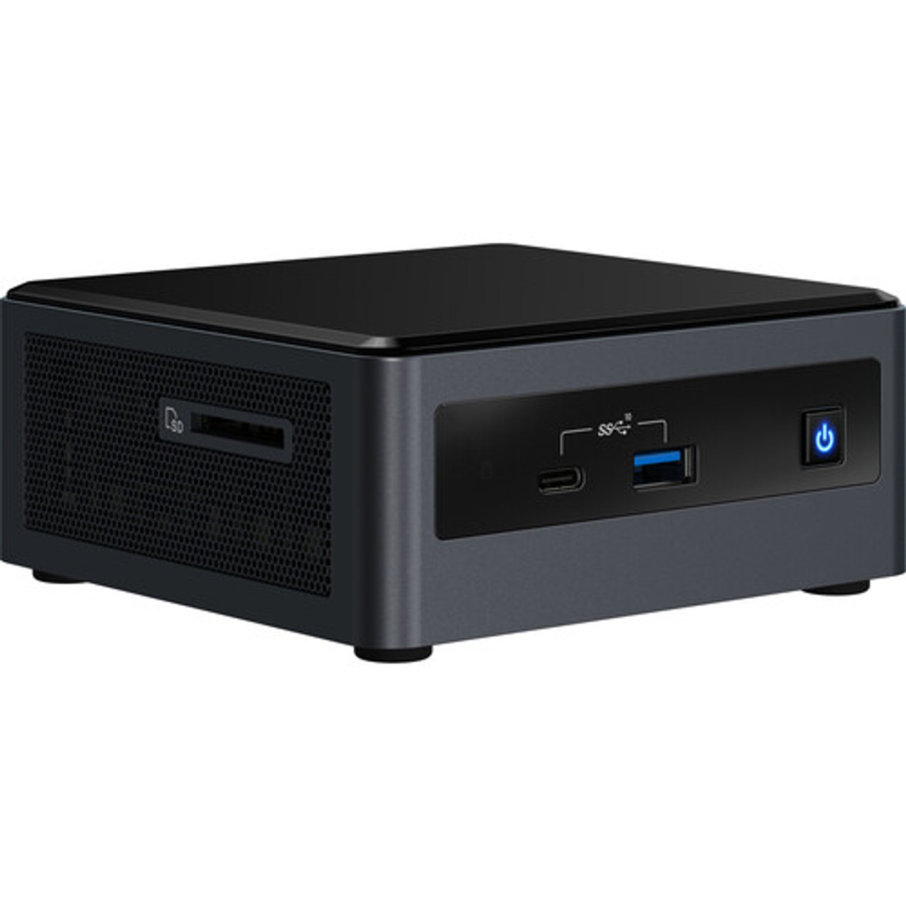 Intel NUC NUC10i5FNHN UCFF Black i5-10210U 1.6 GHz compact desktop computer - ideal for home or office use