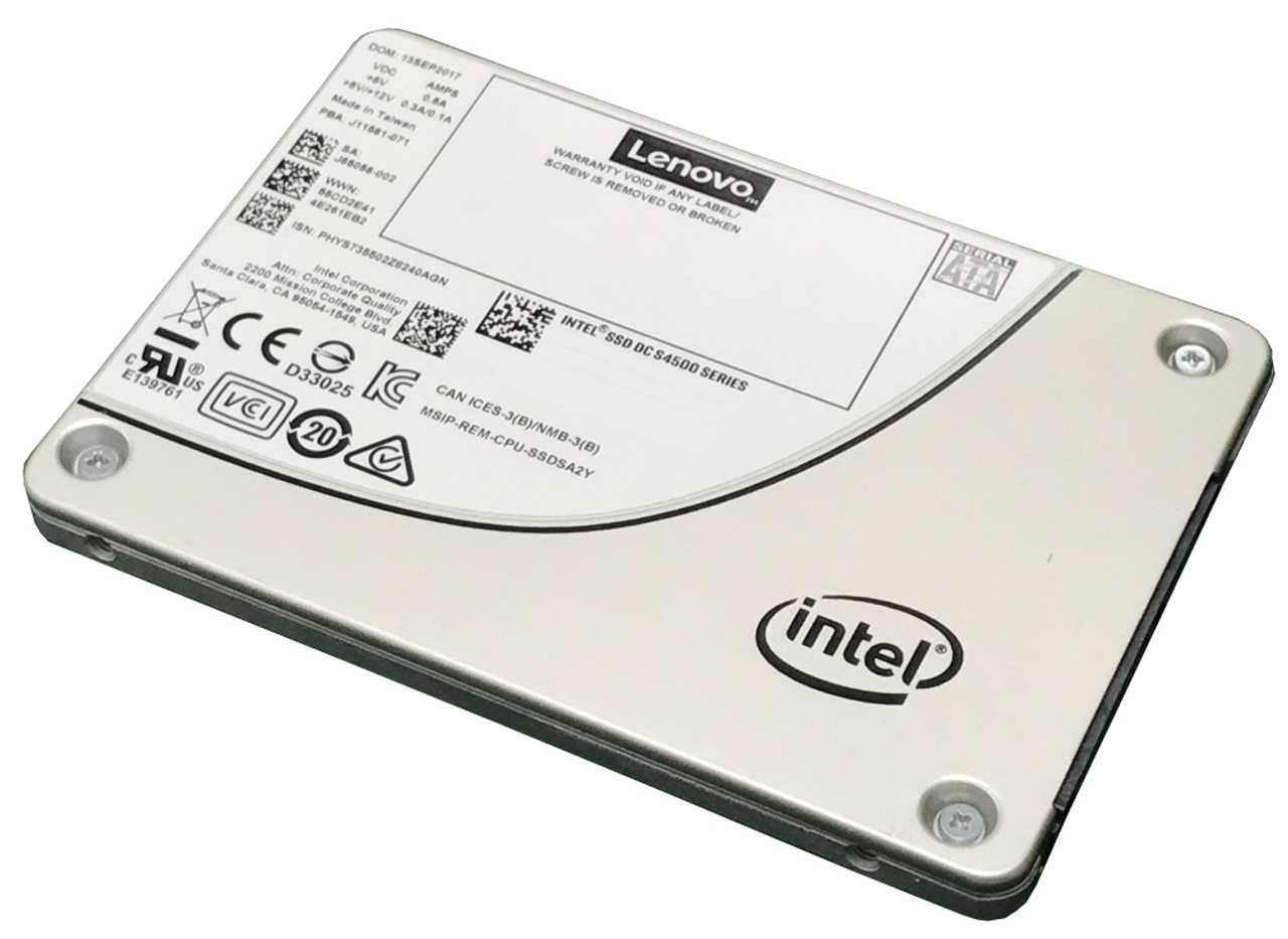 Lenovo 3.5 480GB SATA III Internal Solid State Drive for ProLiant DL360p Gen8 Servers