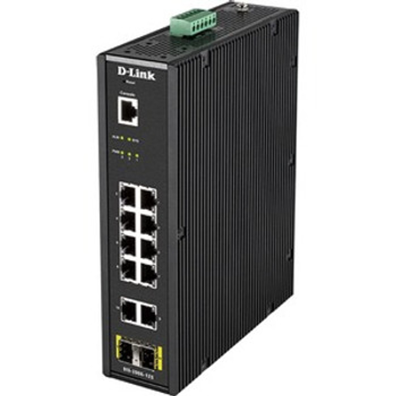 DIS-200G-12S | D LINK |D-LINK Ethernet Switch 10 Ports Manageable 2 Layer Supported Modular 2 Sfp Slots Twisted Pair