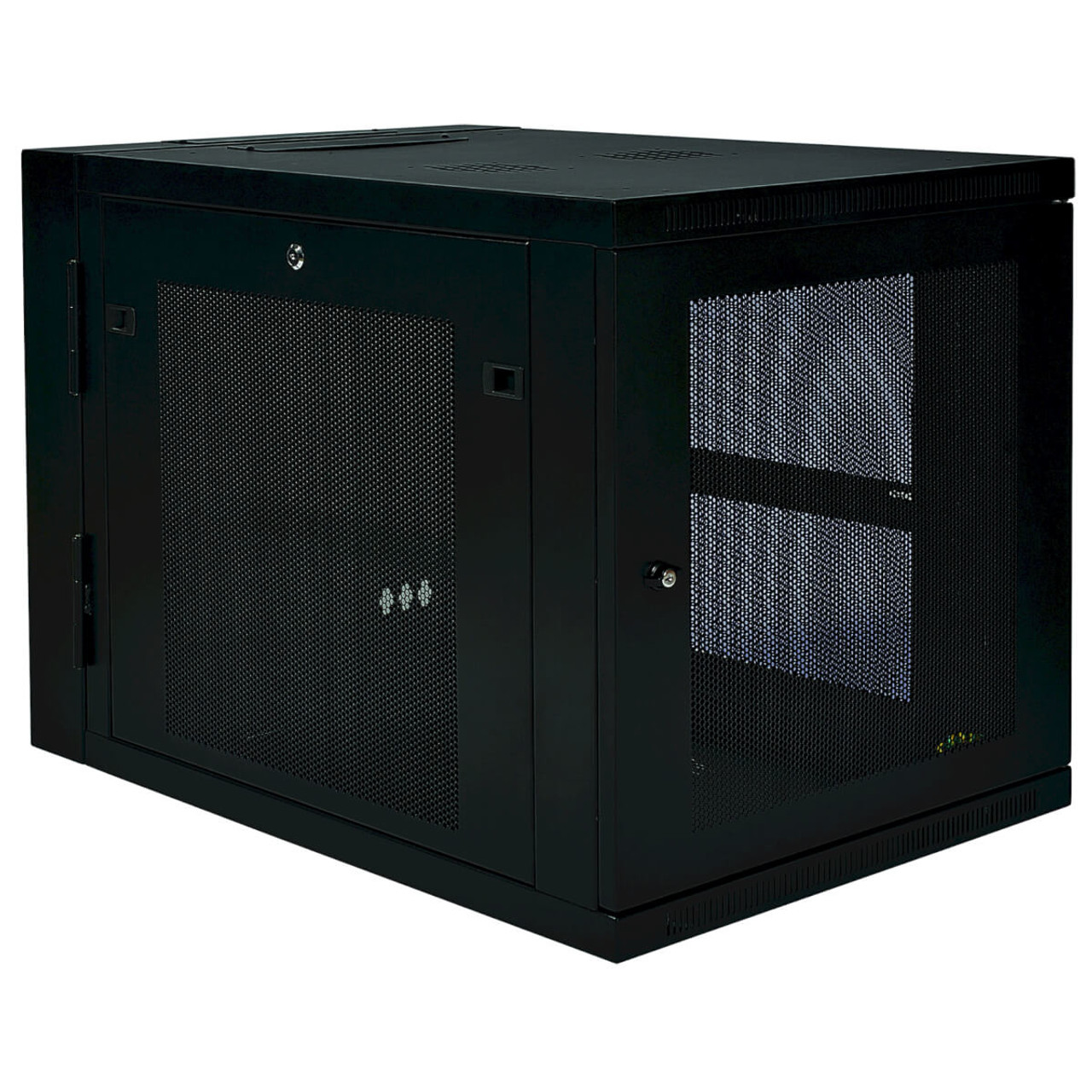 Tripp Lite SRW12US33 12U Wall Mounted Rack Cabinet in Black - Compatible with Server Racks