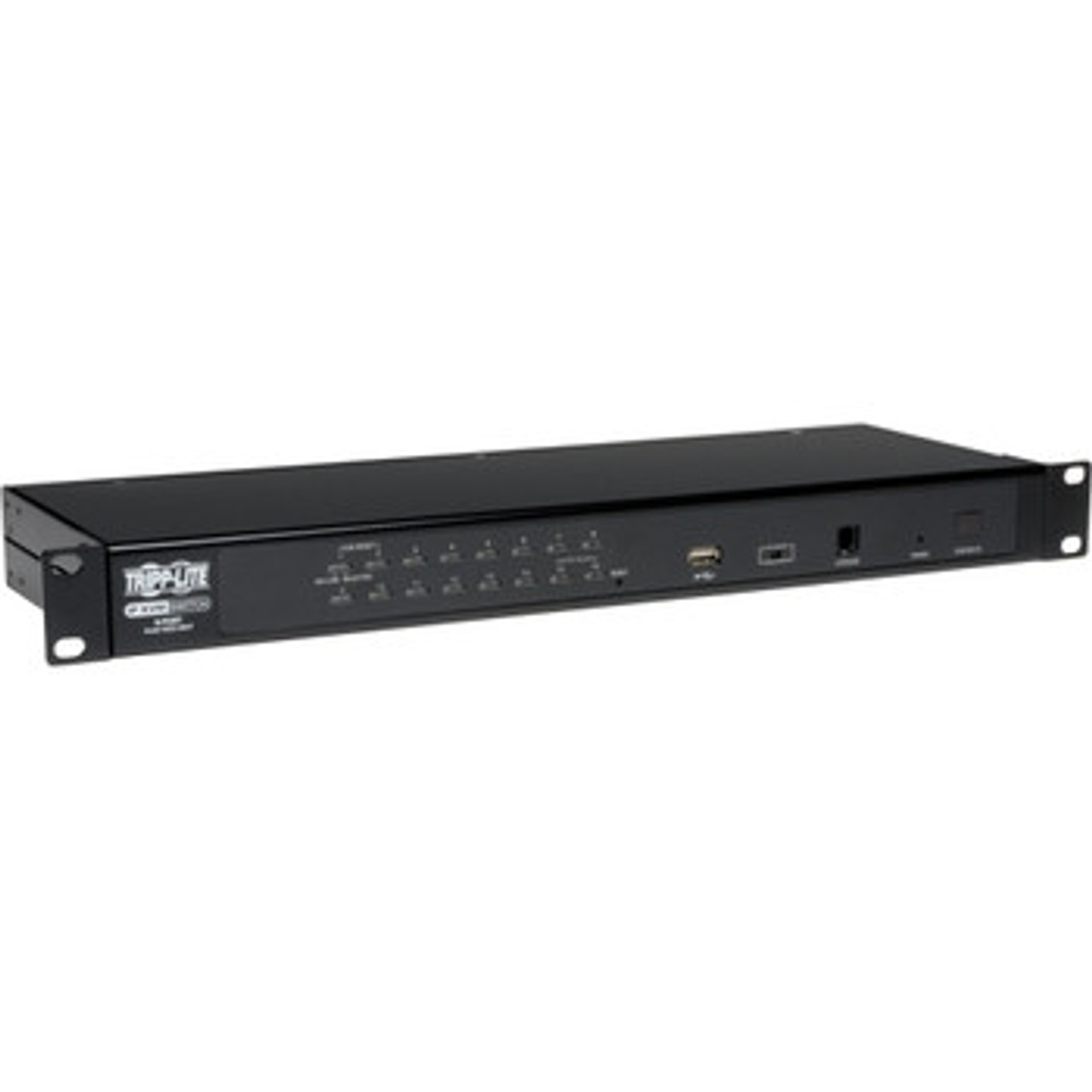 Tripp Lite 16-Port USB Rackmount IP KVM Switch compatible with servers