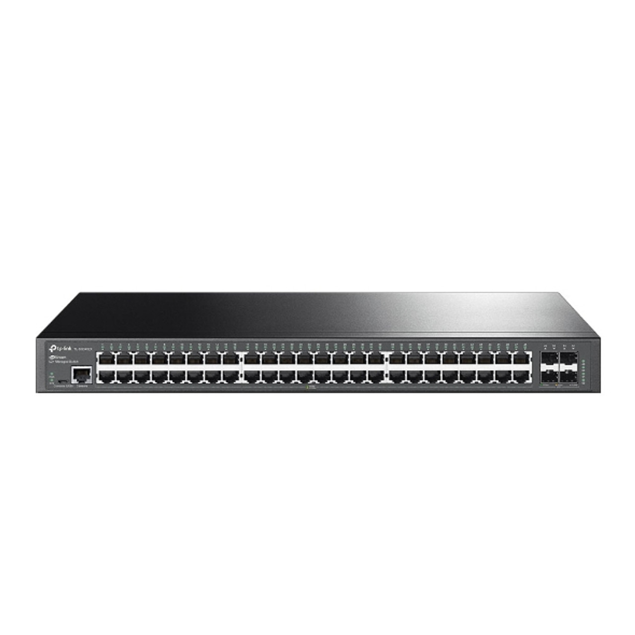TP-Link TL-SG3452X Managed L2+ Gigabit Ethernet Network Switch, 1U Black - Compatible with ProLiant DL360p Gen8 servers