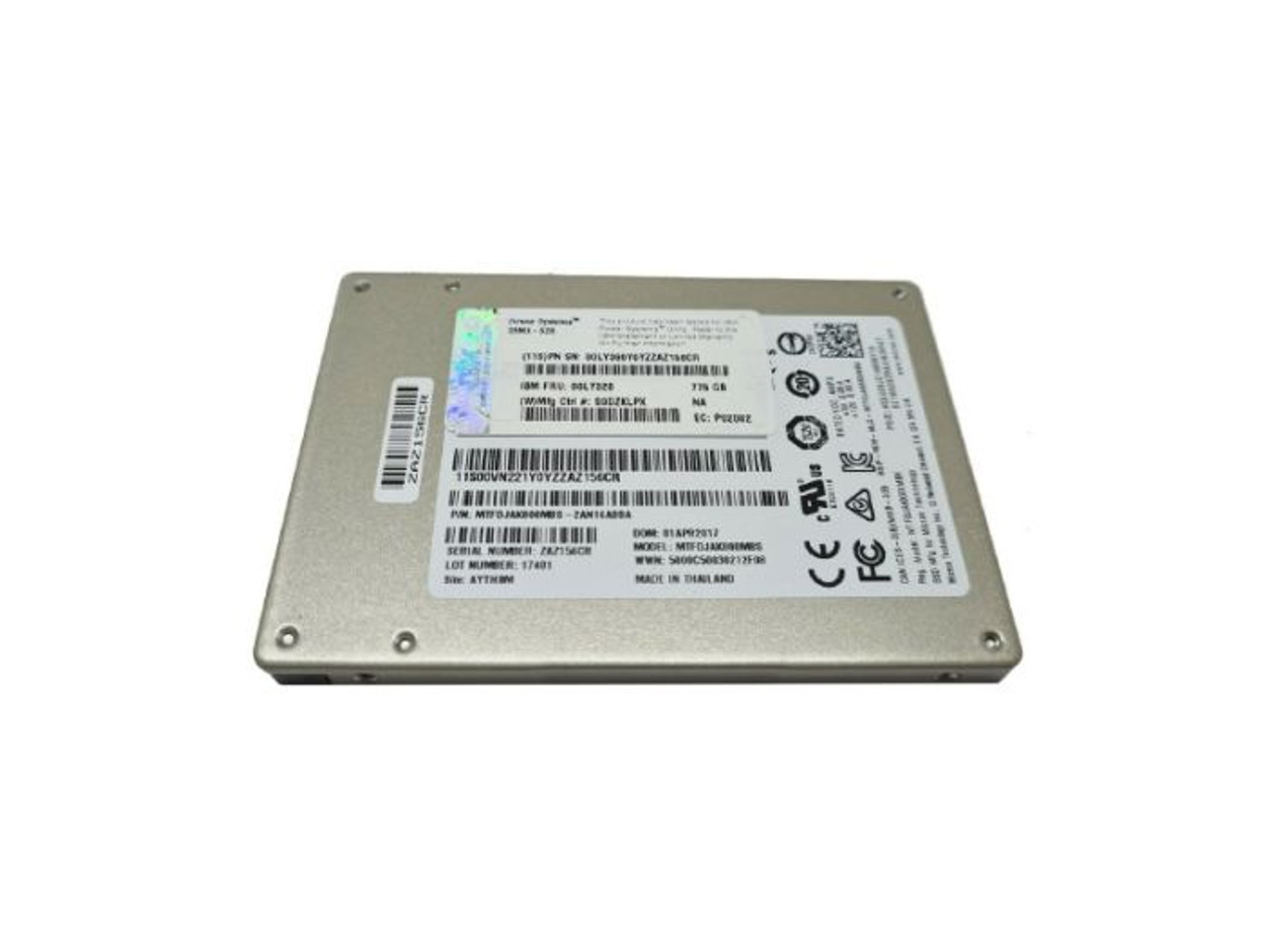 IBM 00LY360 775Gb EMLC SAS SSD for Pseries Servers 2.5 - High-performance enterprise storage solution