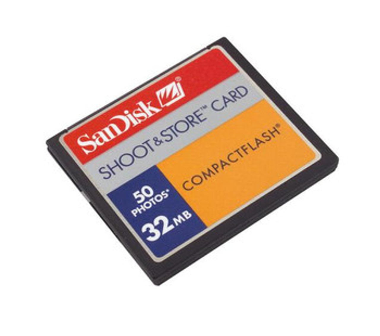 Sandisk Shoot & Store 32Mb Compactflash Memory Card for Cameras - SDCFS-32-A20