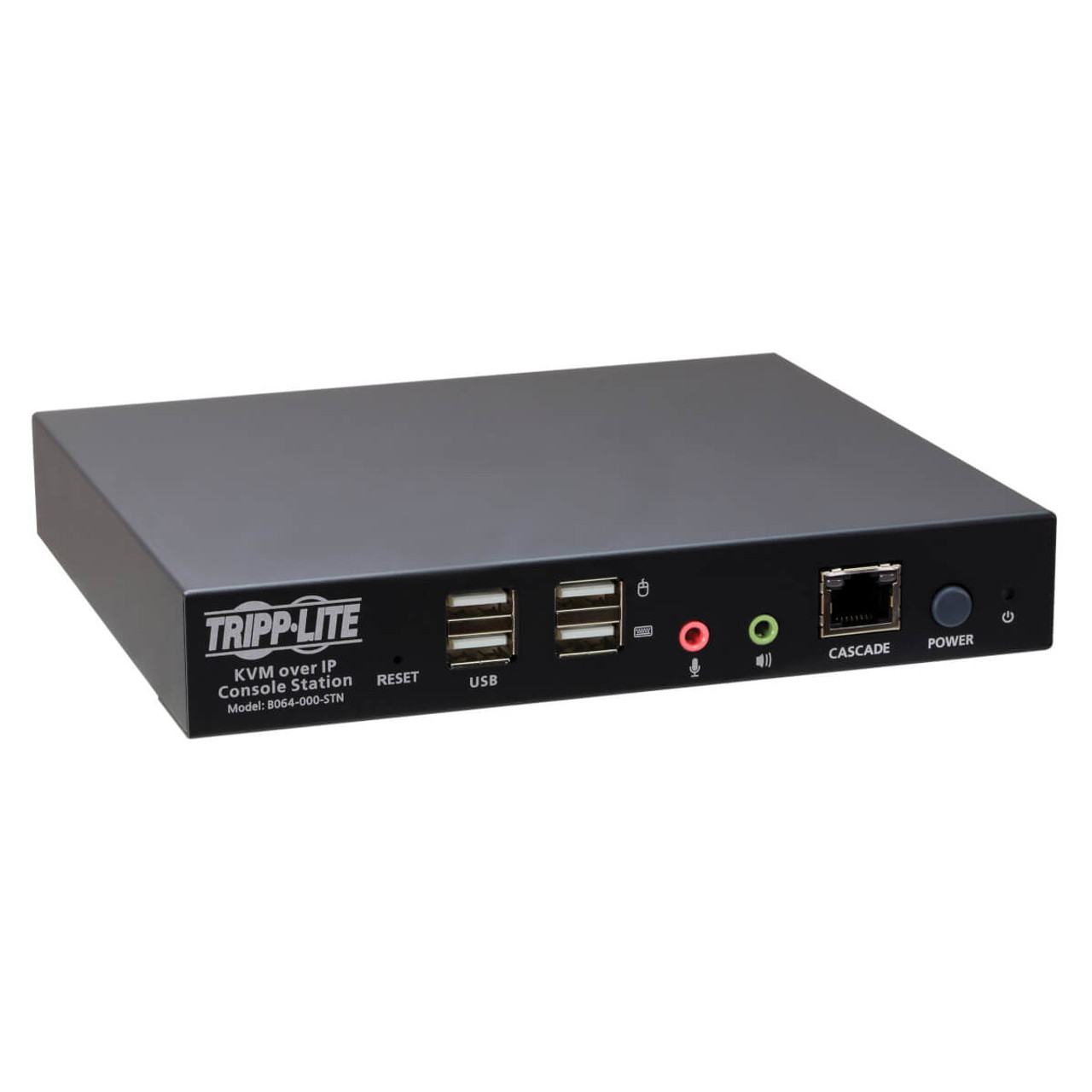 Tripp Lite B064-000-STN Black KVM Switch for Server Racks