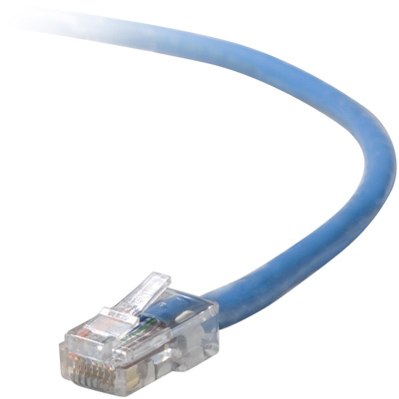 Belkin 8ft Cat6 UTP Networking Cable Blue for High-Speed Data Transfer in Home or Office Settings
