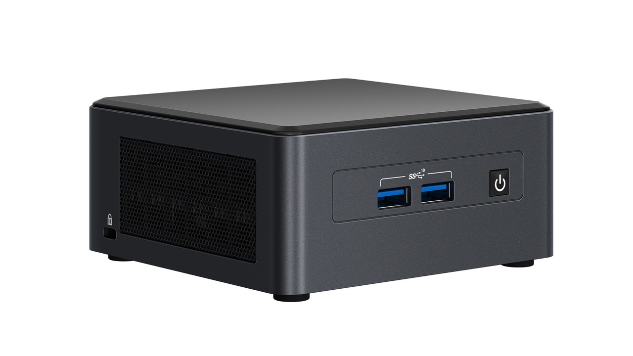 Intel NUC 11 Pro UCFF Black i7-1165G7 compact desktop computer compatible with ProLiant DL360p Gen8 servers