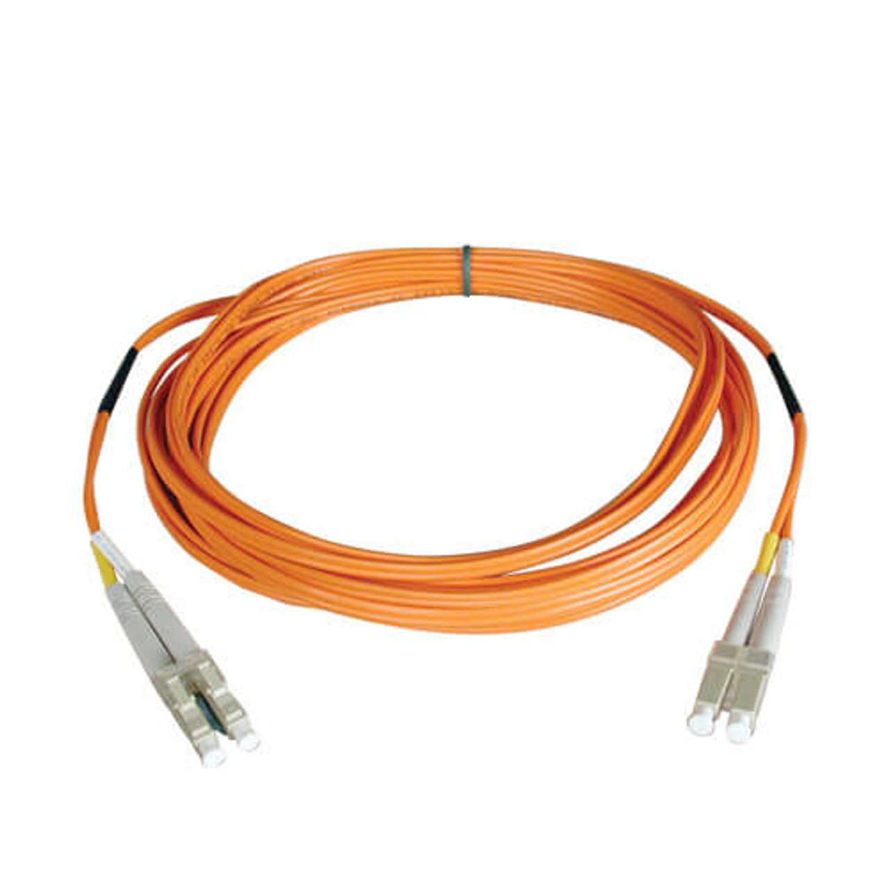 Tripp Lite N520-03M LC OM2 Orange Fiber Optic Cable 3m for High-Speed Data Transmission
