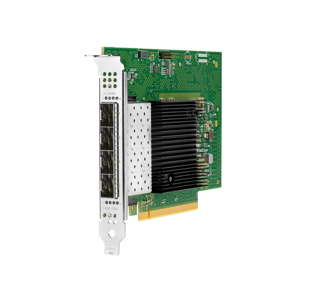 HPE Intel E810-XXVDA4 4-port SFP28 Ethernet/Fiber Card for Servers