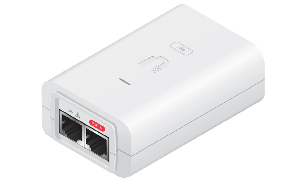 POE-24-24W-WH | UBIQUITI NETWORKS | Ubiquiti Networks PoE adapter 24