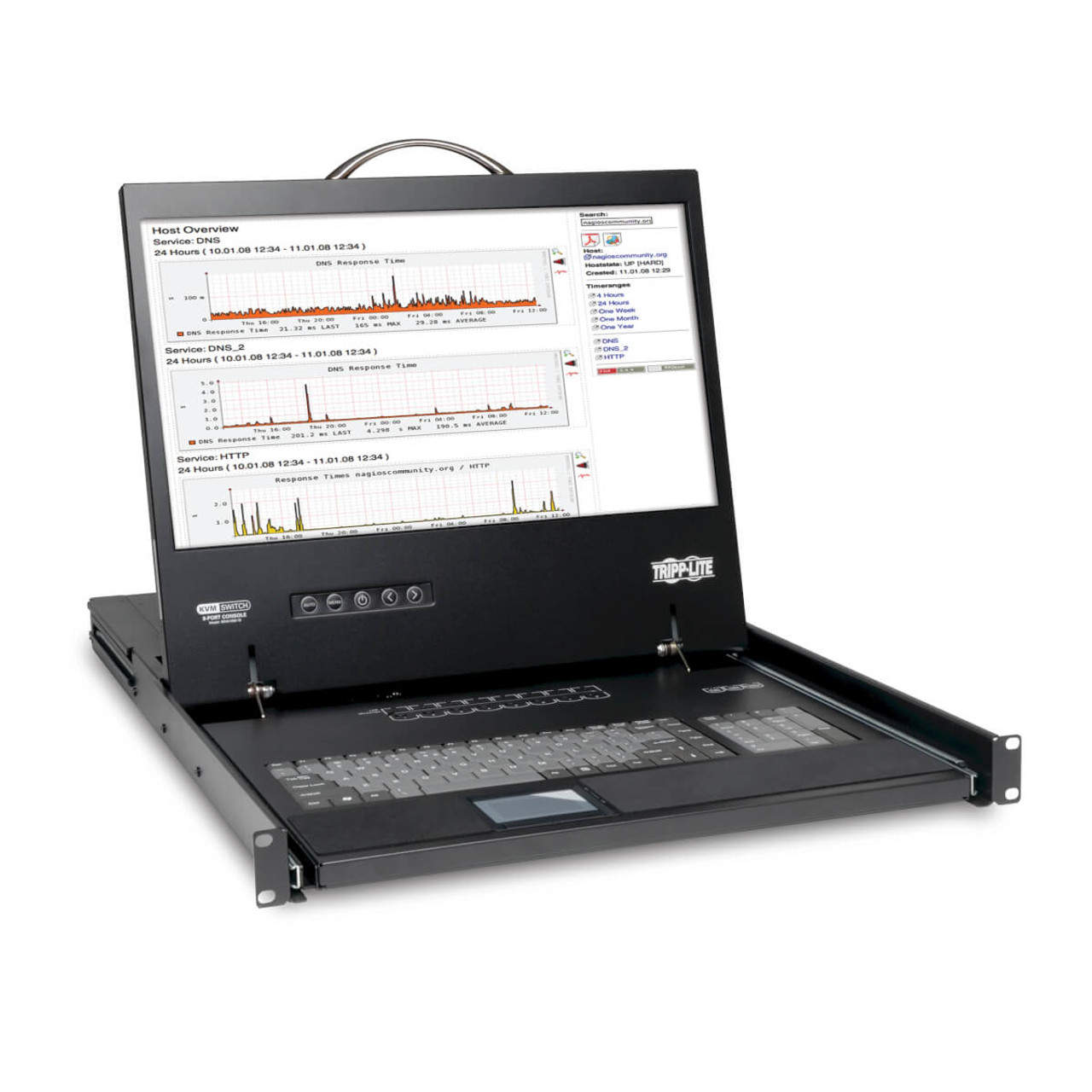 Tripp Lite B040-008-19 19 Rack Console 1366 x 768 - for server racks