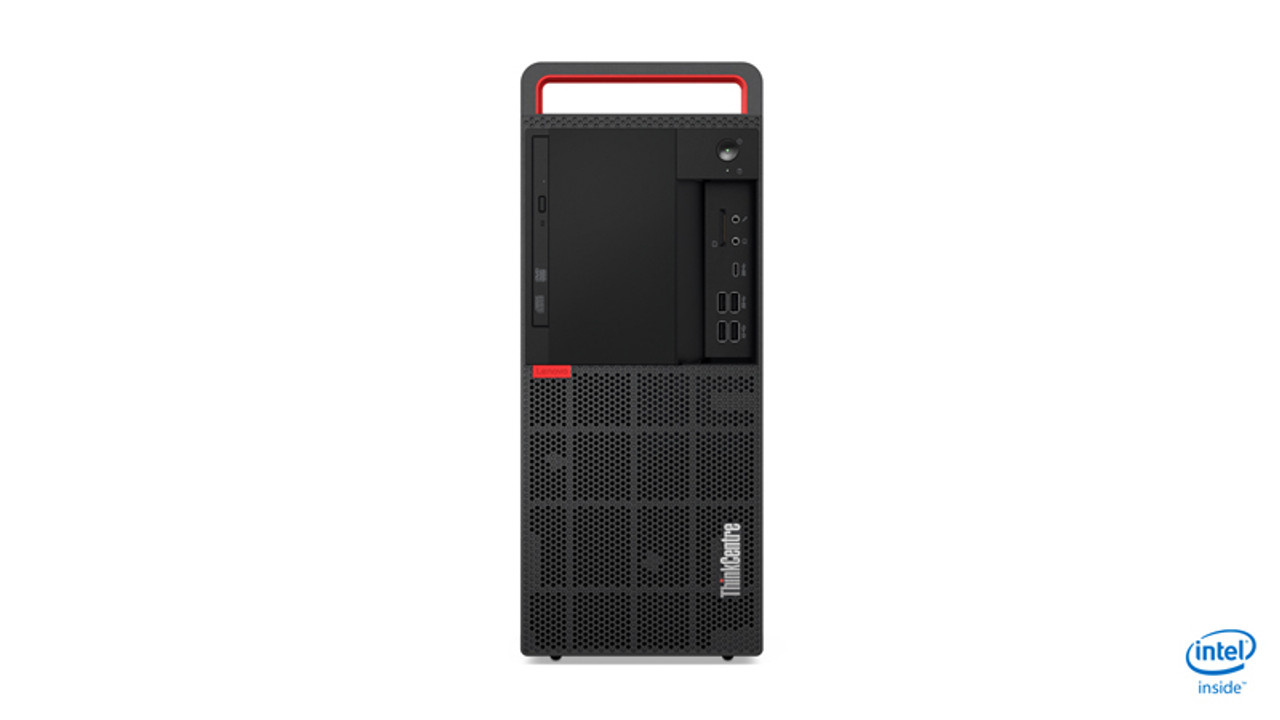 Lenovo ThinkCentre M920t Tower PC i5-8500 8GB 512GB SSD Win 10 Pro | Black | Compatible with ThinkCentre M920t servers