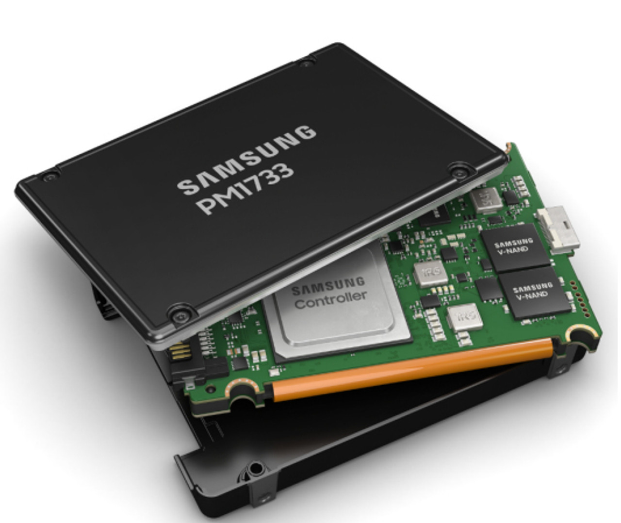 Samsung PM1733 15.36TB 2.5 PCIe 4.0 V-NAND NVMe SSD for ProLiant DL360p Gen8 servers