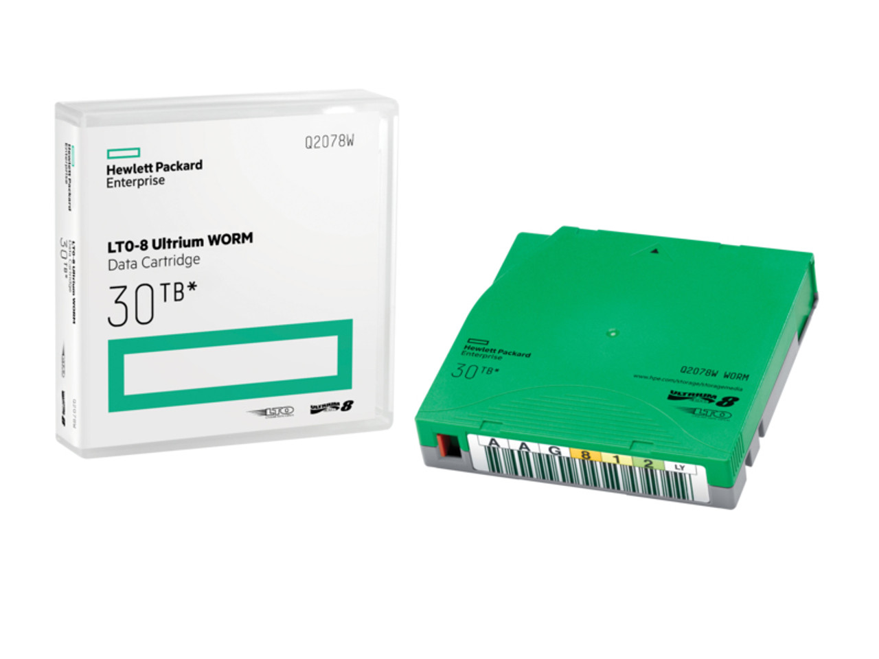 HP Q2078WL Blank LTO Data Tape 30000 GB 0.5 for Backup Storage - Compatible with Servers