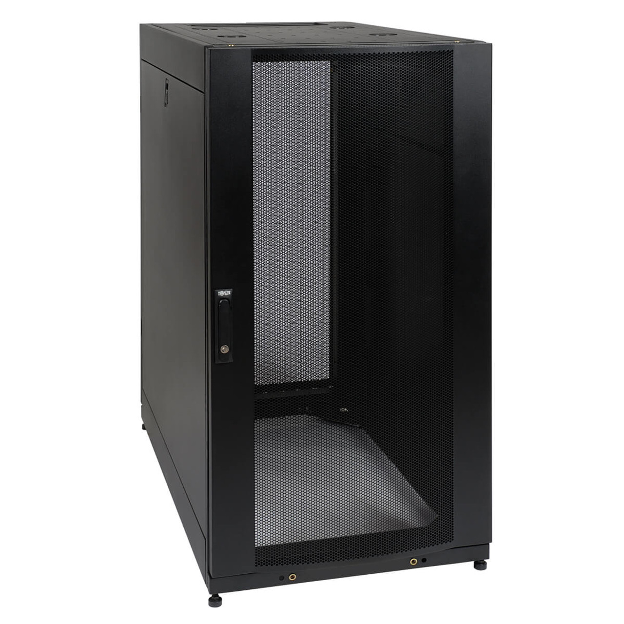 Tripp Lite SR25UBSP1 25U Freestanding Black Rack Cabinet - Compatible with Servers