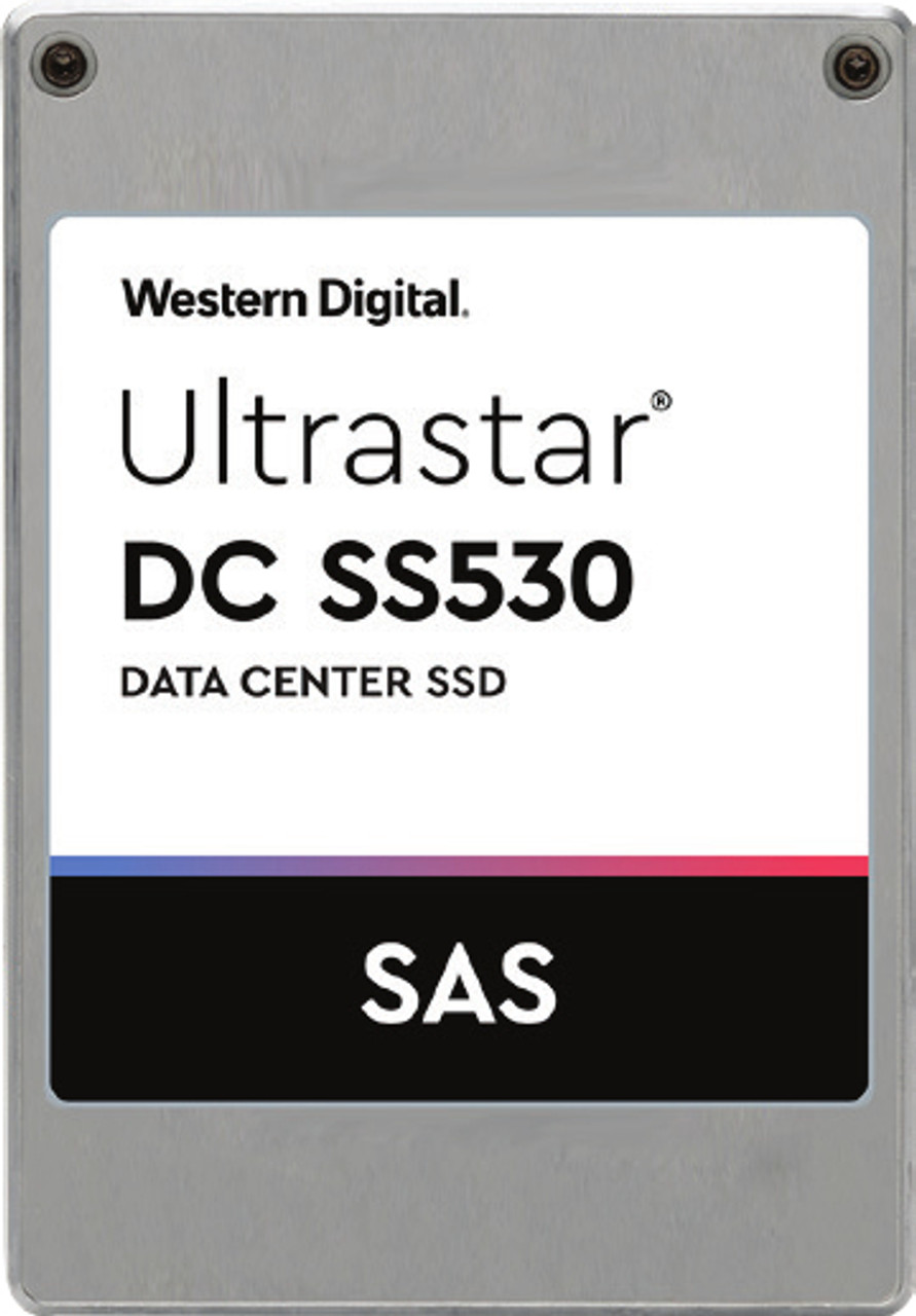 HGST Ultrastar DC SS530 2.5 3840GB SAS 3D TLC SSD for Data Centers