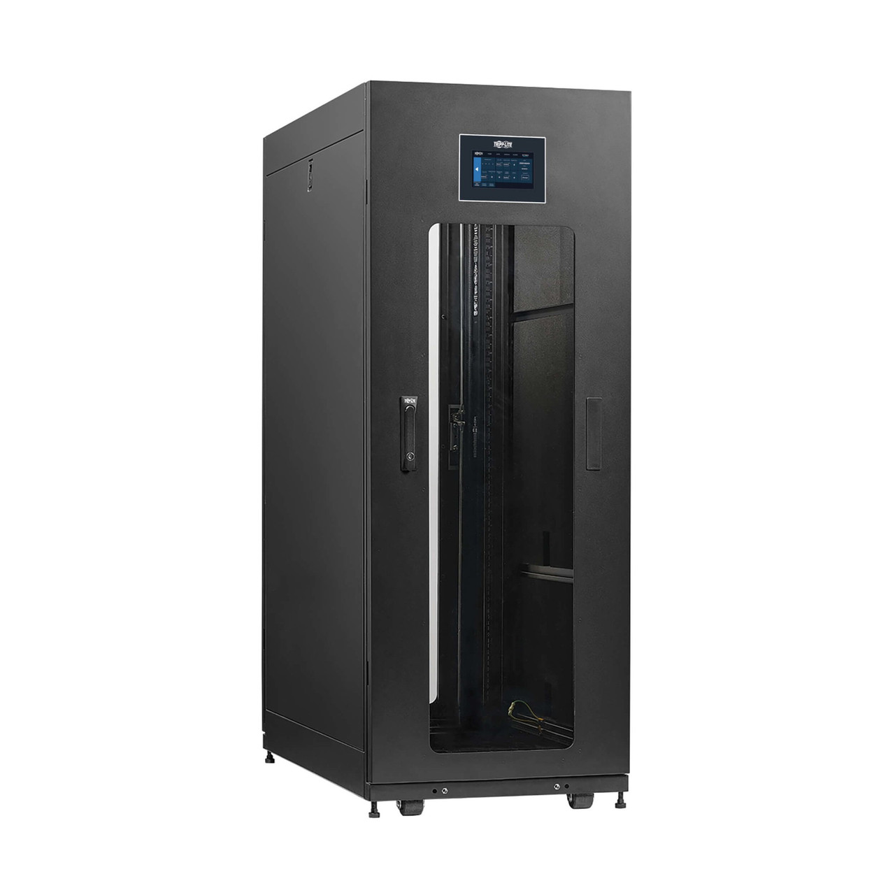 Tripp Lite SR25UBAC 25U Freestanding Black Rack Cabinet for Servers