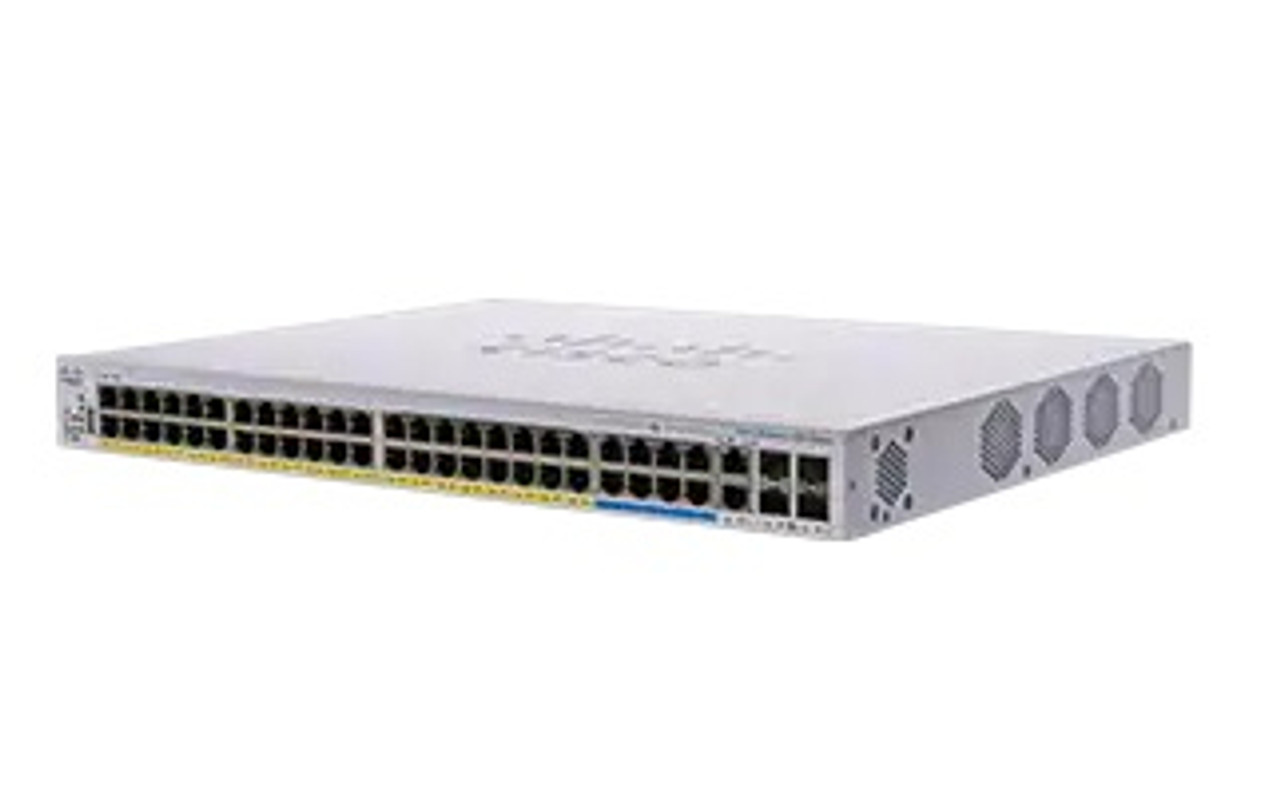Cisco CBS350-48NGP-4X-UK Managed Switch | 8-Port 5GE, 40-Port GE, PoE, 4X10G SFP+ | Networking Equipment