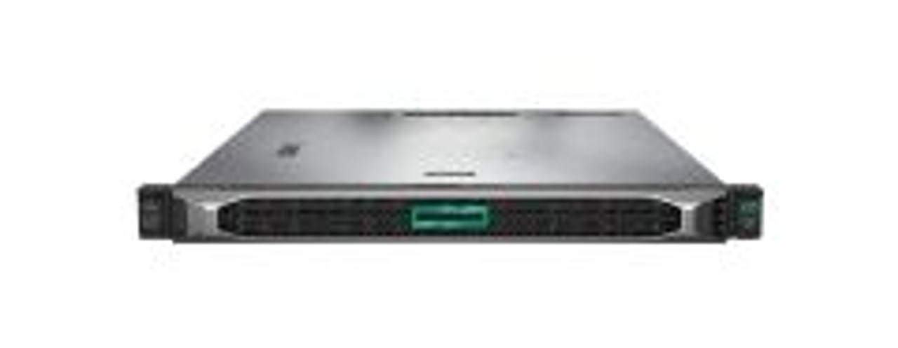 HP Proliant DL360 G10 INTEL Xeon Silver server blade mounted in a rack