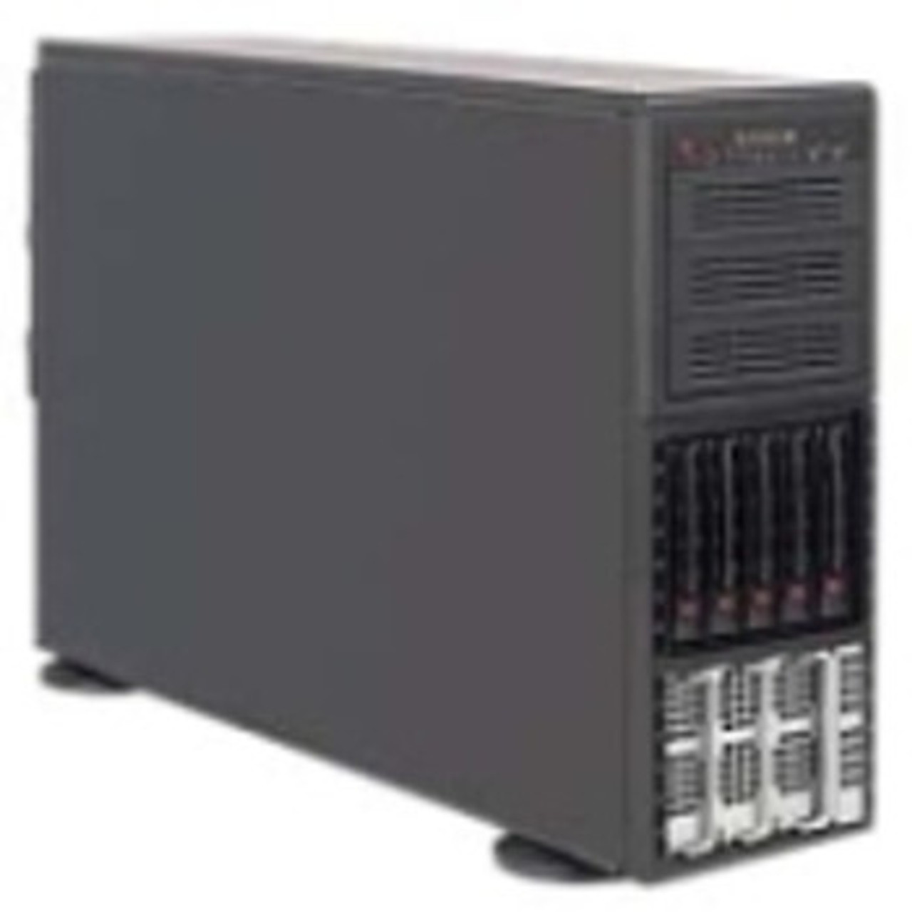 Supermicro AS-4042G-6RF Server Tower with Ethernet Ports and Power Supply, compatible with server racks