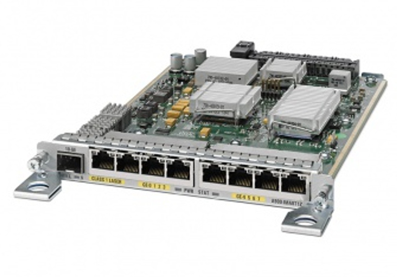 Cisco ASR 900 Combo 8 Port 10/100/1000 and 1 Port 10GE IM, Spare - Compatible with ASR 900 routers