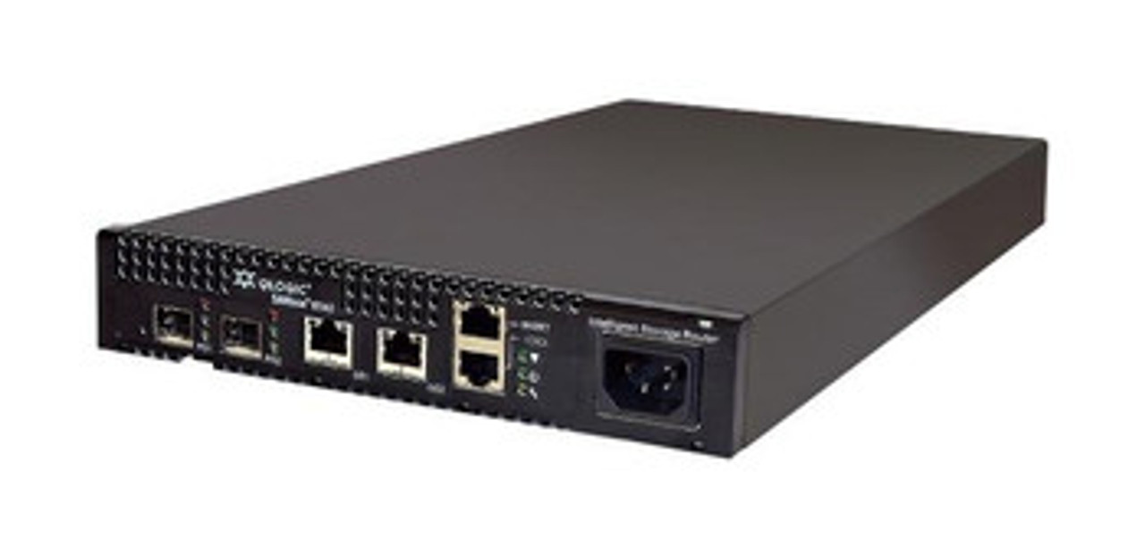 ISR6140 | QLOGIC | 2X1Gb/S Ip Ports 2X2Gb/S Fibre Channel Ports 512 Iscsi Initiators 2 Management Ports With 2 Sfps And